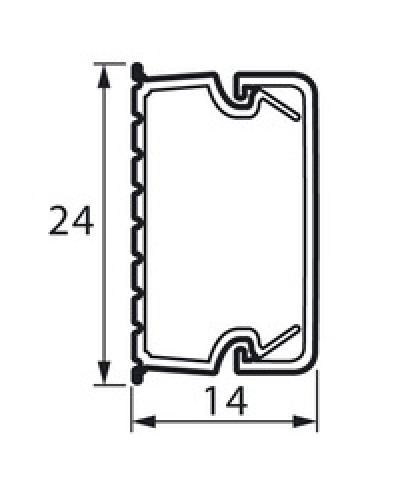 Кабель-канал METRA 24x14 Legrand (638193) в Хасавюрте Кабель-канал Pintop.ru