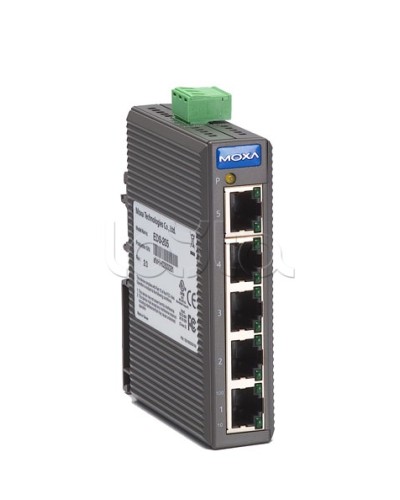 Коммутатор неуправляемый промышленный 5-портовый Moxa EDS-205A в Хасавюрте Коммутаторы Pintop.ru