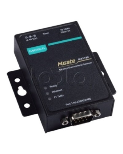 Преобразователь Modbus-RTU/ASCII в Modbus/TCP Moxa MGATE MB3180 в Хасавюрте Дополнительное оборудование для ОПС Pintop.ru