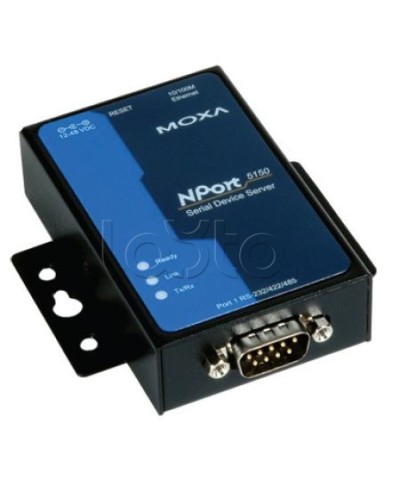 Сервер 1-портовый RS-232/422/485 в Ethernet Moxa Nport 5150 в Хасавюрте Дополнительное оборудование для ОПС Pintop.ru