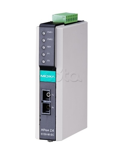 Сервер 1-портовый RS-232/422/485 в Ethernet Moxa NPort IA-5150-S-SC-T в Хасавюрте Дополнительное оборудование для ОПС Pintop.ru