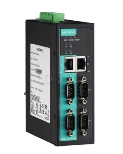 Сервер 4-портовый RS-232/422/485 в Ethernet Moxa NPort IA-5450A-T в Хасавюрте Дополнительное оборудование для ОПС Pintop.ru