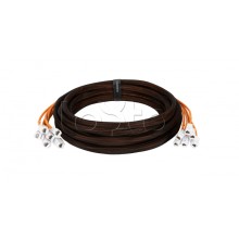 Кабельная сборка NIKOMAX, 6, неэкранированная, LSZH нг(А)-HFLTx, 50м (NMC-CA6UE2-914C-FT-FT-050)