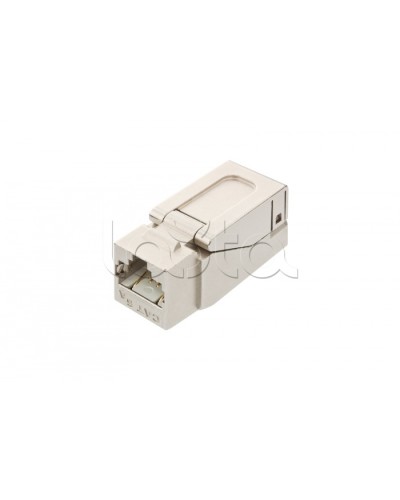 Модуль Keystone Jack RJ-45 категория 6a самозажимной полный экран NIKOMAX (NMC-KJSA2-NT-MT) в Хасавюрте Модули Keystone Pintop.ru
