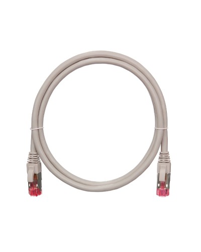Шнур коммутационный 2хRJ45/8P8C F/UTP кат.5е (NMC-PC4SD55B-005-C-GY) NIKOMAX (0.5 м) в Хасавюрте Патчкорды (медные) Pintop.ru