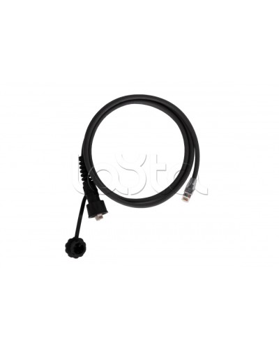 Индустриальный коммутационный шнур NIKOMAX F/UTP 4 пары, переходной, Кат.6 (Класс E), 250МГц, RJ45/8P8C(IP67)-RJ45/8P8C, T568B, многожильный, BC (чистая медь), 26AWG (7х0,160мм), с защитной крышкой, PUR, черный, 1м NIKOMAX (NMC-PC4SE55B-010-IS-TR-BK) %rs_