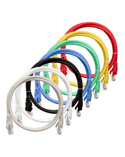 Шнур коммутационный 2хRJ45/8P8C U/UTP кат.5е (NMC-PC4UD55B-005-RD) NIKOMAX (0.5 м) в Хасавюрте Патчкорды (медные) Pintop.ru