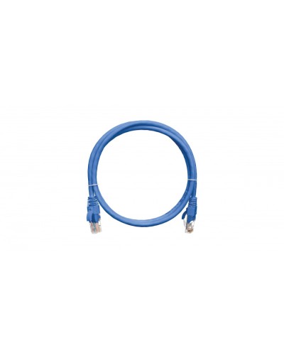 Шнур коммутационный 2хRJ45/8P8C, U/UTP, 4 пары, Кат.5е, LSZH, синий (1,5м) NIKOMAX NMC-PC4UD55B-015-C-BL в Хасавюрте Патчкорды (медные) Pintop.ru