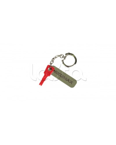 Ключ с брелком NIKOMAX NMC-RJ-KEY-KC-RD в Хасавюрте Патч-корды и пигтейлы Pintop.ru