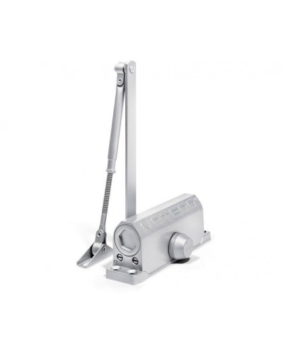 Доводчик дверной с рычажной тягой DC-065 EN3/4/5, серебро NOTEDO DC065S в Хасавюрте Доводчики Pintop.ru