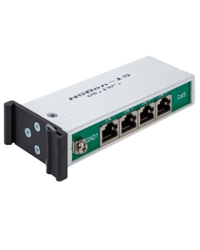 Устройство защиты линий Ethernet 10/100/1000M + PoE, 4 порта. EveryPro 4-Cat5P, патч-корд 4 шт. NSGate NSBon-15 в Хасавюрте Устройства защиты от перенапряжений Pintop.ru