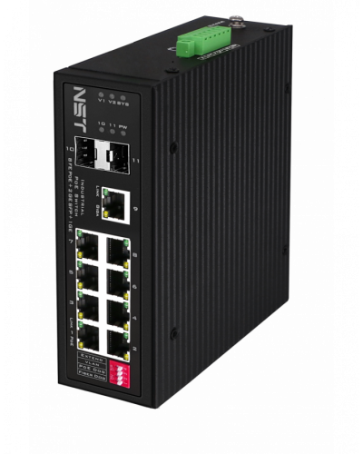 Промышленный коммутатор NST NS-SW-8F4G-PL/I в Хасавюрте Коммутаторы Pintop.ru