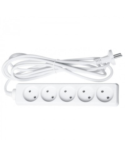 Удлинитель Navigator 61 311 NPE-S-05-300-X-2x1 б/з 5 гн. 3м в Хасавюрте Блоки розеток Pintop.ru