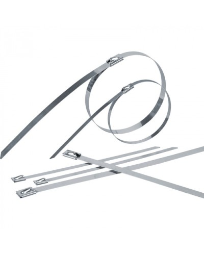 Хомуты стальные Navigator 82 390 NCT-S-046-400-50 (50 шт/упак) в Хасавюрте Стяжки-хомуты Pintop.ru