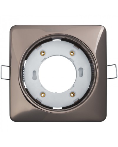 Светильник Navigator 93 023 NGX-S2-005-GX53 (Квадрат черный хром) в Хасавюрте Светильники Pintop.ru