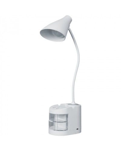 Светильник Navigator 93 159 NDF-D036-5W-4K-WH-LED на основании, белый в Хасавюрте Светильники Pintop.ru