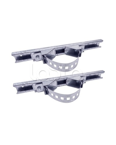 Комплект крепления на столб для ком-ров 200-300 мм OSNOVO в Хасавюрте Кронштейны и адаптеры для камер и мониторов Pintop.ru