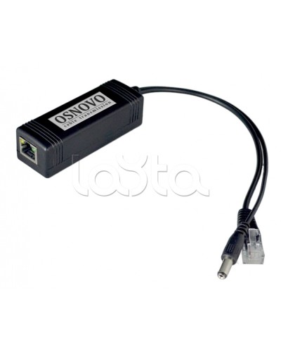 PoE-сплиттер OSNOVO PoE Splitter/2 в Хасавюрте Блоки питания для кожухов и камер Pintop.ru