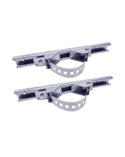 Комплект крепления на столб для станций 200-300 мм OSNOVO в Хасавюрте Системы видеонаблюдения Pintop.ru