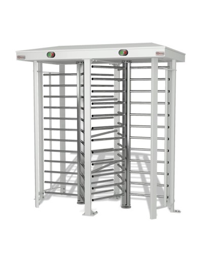 Турникет моторизованный сдвоенный полноростовой гибрид Oxgard Praktika Т-10-GM Doublе Pass (ВЗР 2332-05) в Хасавюрте Турникеты Pintop.ru