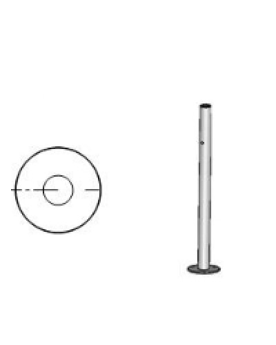Стойка ограждения с отверстием под фиксатор односторонняя слева Oxgard Стойка ограждения односторонняя с отверстием под фиксатор слева (ВЗР 1996.09.12) в Хасавюрте Ограждения Pintop.ru