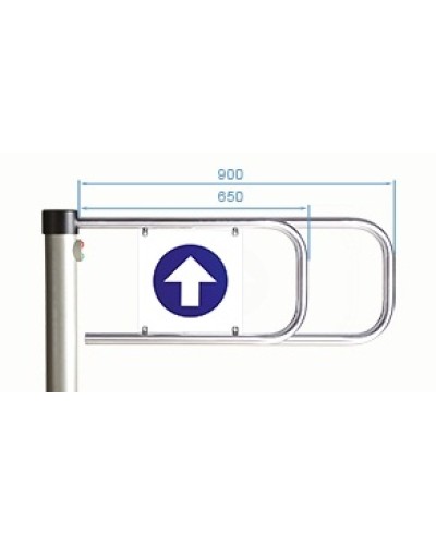 Створки для калитки PERCo-ASG-650 в Хасавюрте Калитки Pintop.ru