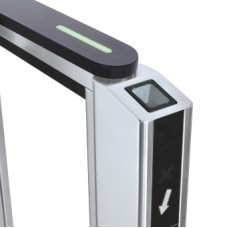 Передняя панель скоростного прохода PERCo-ST-11 со встроенным сканером штрихкода PERCo-FP11Q.1