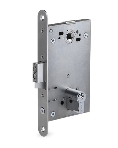 Замок электромеханический врезной PERCo-LB85.3 в Хасавюрте Электромеханические замки Pintop.ru