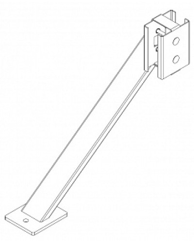 Упор PERCo-MB-16.9 в Хасавюрте Дополнительное оборудование для СКУД Pintop.ru