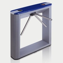 Турникет тумбовый электромеханический с планками антипаника, синей крышкой PERCo-TTD-03.1G (планки антипаника, синяя крышка)