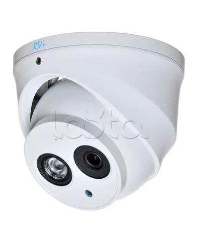 Камера видеонаблюдения купольная RVi-1ACE102A (2.8) white в Хасавюрте Аналоговые камеры Pintop.ru
