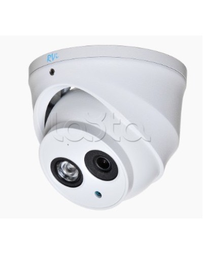 Камера видеонаблюдения купольная RVi-1ACE102A (6) white в Хасавюрте Аналоговые камеры Pintop.ru