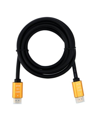Кабель HDMI - HDMI 2.0, 2м, Gold REXANT 17-6104 в Хасавюрте Системы видеонаблюдения Pintop.ru