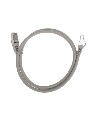 Патч-корд F/UTP, CAT 6, RJ45-RJ45, 26AWG, LSZH, серый, 1м REXANT 02-0210-1 в Хасавюрте Патчкорды (медные) Pintop.ru