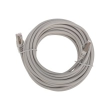 Патч-корд S/FTP, CAT 6A (10G), RJ45-RJ45, 28AWG, LSZH, серый, 7м REXANT 02-0390-7