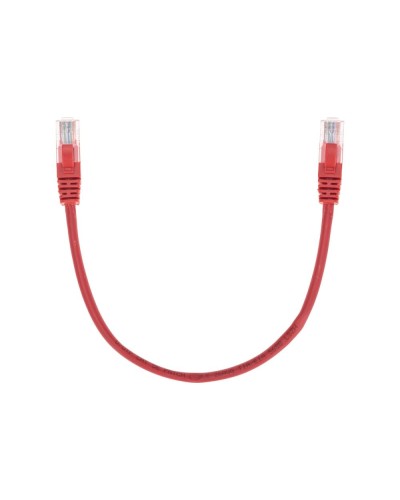 Патч-корд U/UTP, CAT 5e, RJ45-RJ45, 26AWG, LSZH, красный, 0,3м REXANT 02-0103-03 в Хасавюрте Патчкорды (медные) Pintop.ru