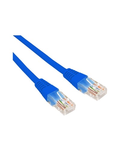 Патч-корд U/UTP, CAT 6, RJ45-RJ45, 26AWG, LSZH, синий, 0,3м REXANT 02-0294-03 в Хасавюрте Патчкорды (медные) Pintop.ru
