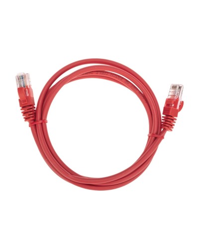 Патч-корд U/UTP, CAT 5e, RJ45-RJ45, 26AWG, LSZH, красный, 1,5м REXANT 02-0103-105 в Хасавюрте Патчкорды (медные) Pintop.ru