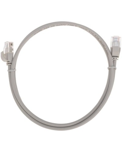 Патч-корд U/UTP, CAT 6A (10G), RJ45-RJ45, 28AWG, LSZH, серый, 1м REXANT 02-0380-1 в Хасавюрте Патчкорды (медные) Pintop.ru