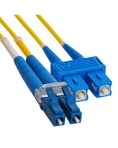 Патч-корд оптический переходной (SM), 9/125 (OS2), LC/UPC-SC/UPC, (Duplex), LSZH, 2м REXANT 50-2410 в Хасавюрте Патч-корды оптические Pintop.ru