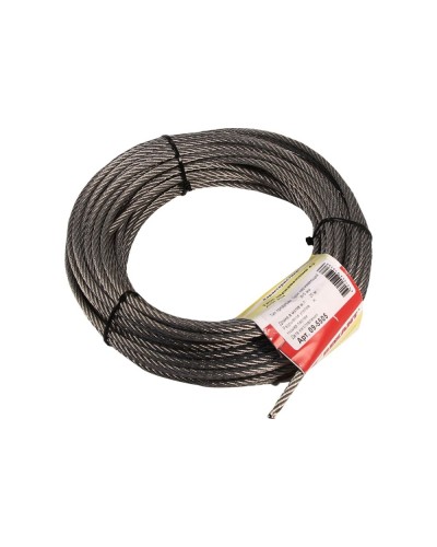 Трос нержавеющий d=5мм REXANT (09-5505) в Хасавюрте Крепежные изделия Pintop.ru