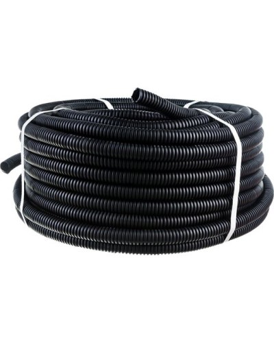 Труба гофрированная ПНД 25 с зондом (100 м) Rexant (28-0025-3) в Хасавюрте Труба гофрированная Pintop.ru