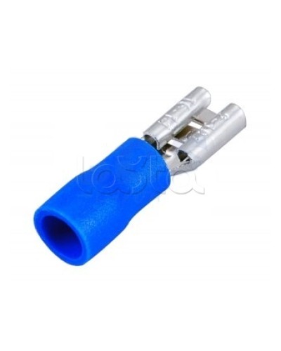 Клемма плоская изолированная 1.5-2.5 мм² (КПИ гнездо - 5.6мм) (100шт/уп) REXANT 08-0432 в Хасавюрте Клеммные колодки Pintop.ru