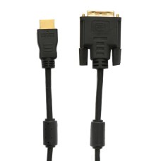 Шнур HDMI - DVI-D gold 7 м с фильтрами (5шт/уп) REXANT 17-6307
