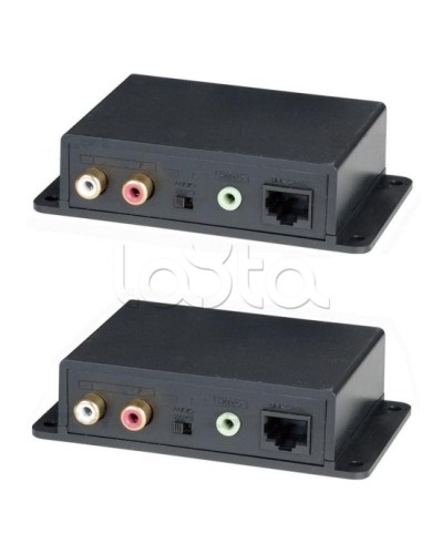 Комплект для передачи стерео аудио сигнала SC&T AE02 в Хасавюрте Видеоусилители, Модуляторы, Делители Pintop.ru