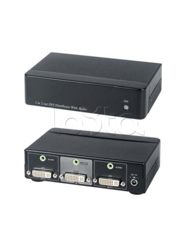 Усилитель-разветвитель DVI и аудио сигнала SC&T DD02A в Хасавюрте Видеоусилители, Модуляторы, Делители Pintop.ru