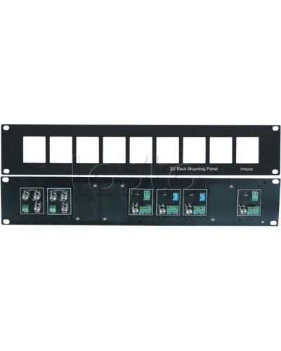 Панель для стойки 19 SC&T TPN009 в Хасавюрте Видеоусилители, Модуляторы, Делители Pintop.ru