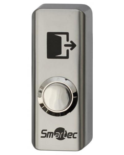 Кнопка металлическая, накладная Smartec ST-EX141 в Хасавюрте Кнопки выхода Pintop.ru