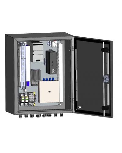Узел коммутации всепогодный SpaceCam SC-Box-L2-4GP-120-2G-UPS(G) в Хасавюрте Коммутаторы Pintop.ru
