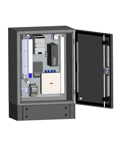 Узел коммутации всепогодный SpaceCam SC-Box-L2-8GP-240-2G-UPS(C) в Хасавюрте Коммутаторы Pintop.ru